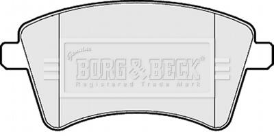 - Гальмівні колодки до дисків BORG & BECK BBP2152