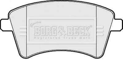 - Гальмівні колодки до дисків BORG & BECK BBP2152