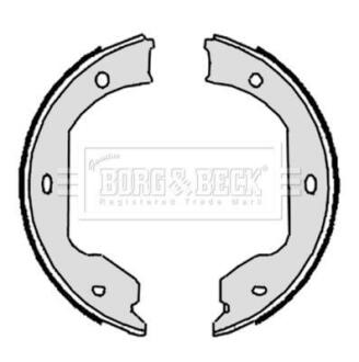Гальмiвнi колодки барабаннi BORG & BECK BBS6332
