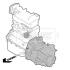Подушка двигателя Opel Corsa C, Combo, Tigra 00- BORG & BECK BEM4103 (фото 1)