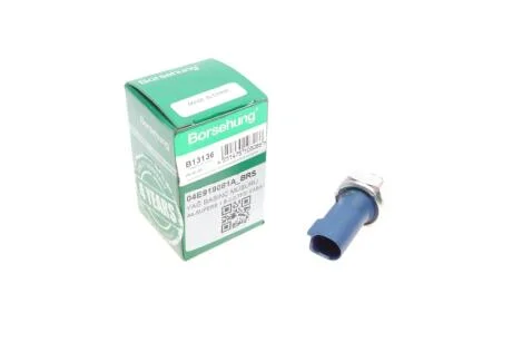 Датчик давления масла (синий) (1 контакт) (OE) VAG 1.4-2.0 GTI/TSI 10- Borsehung B13136