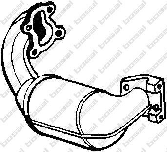 Каталізатор BOSAL 090-509