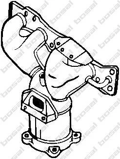 Каталізатор BOSAL 090-835