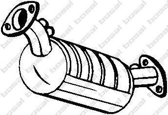 Сажевий фільтр BOSAL 095-221