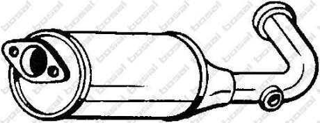 Сажевий фільтр BOSAL 095-256