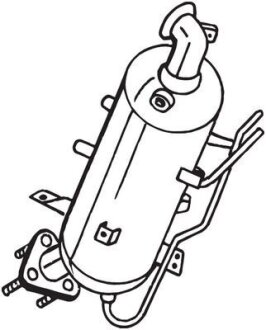 Сажевий фільтр BOSAL 095-573