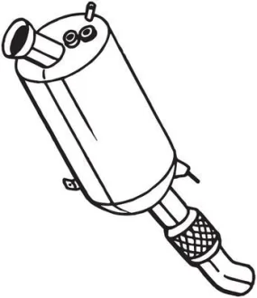 Сажевий фільтр BOSAL 097-329