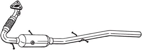 Сажевий фільтр BOSAL 097-359