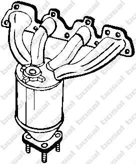 Каталізатор BOSAL 099-458