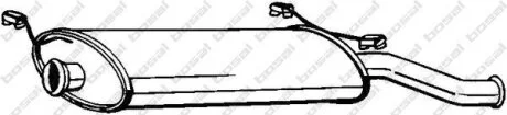 Задній. глушник,випускна сист. BOSAL 135-233