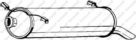 Задній. глушник,випускна сист. BOSAL 135-657