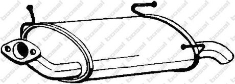 Глушитель задний (NISS PRIMERA 96-99) BOSAL 145-131