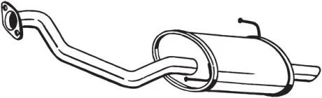 Задній. глушник,випускна сист. BOSAL 145-327