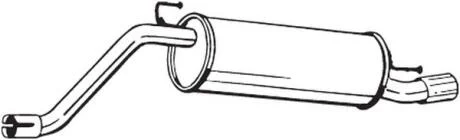 Задній. глушник,випускна сист. BOSAL 148-201