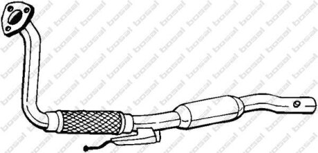 Передній глушник,випускна сист BOSAL 148-267