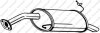 Глушник Hyundai Getz 02-03 алюмінізована сталь BOSAL 165-287 (фото 1)