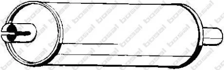 Центр. глушник,випускна сист. BOSAL 176-401