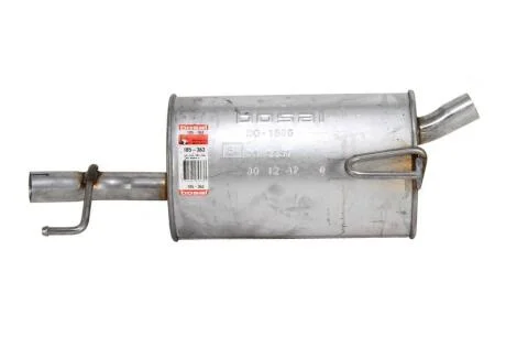 Глушник Opel Meriva 03-10 алюмінізована сталь BOSAL 185-363