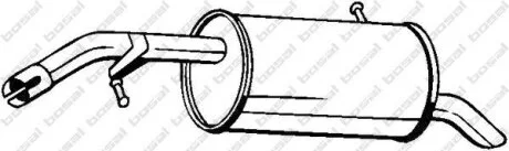 Задній. глушник,випускна сист. BOSAL 190-057