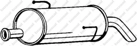 Задній. глушник,випускна сист. BOSAL 190-137