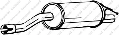 Задній. глушник,випускна сист. BOSAL 200-091