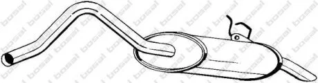 Задній. глушник,випускна сист. BOSAL 200-111