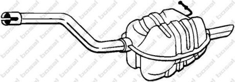 Задній. глушник,випускна сист. BOSAL 220-003