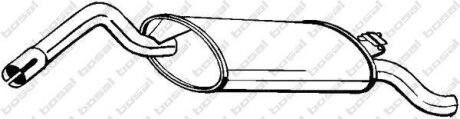 Глушник Skoda Favorit 89-95 алюмінізована сталь BOSAL 220-649