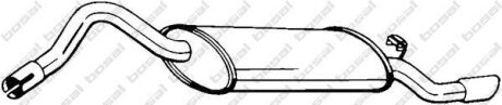 Глушник Skoda FELICIA 94-01 алюмінізована сталь BOSAL 220-653