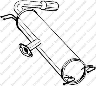 Глушнікі TOYO RAV 4 00-05 BOSAL 228-487