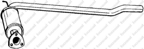 Глушитель передний VW TRANSPORTER 96-98 BOSAL 233-113