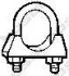 Хомут крепления глушителя (U-хомут) (45 мм / M8) BOSAL 250-845 (фото 1)