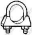 Хомут крепления глушителя (U-хомут) (54 мм / M8) BOSAL 250-854 (фото 1)