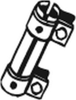 Хомут Type A, D = 53mm, l = 95mm BOSAL 265-505
