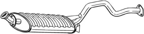 Задній. глушник,випускна сист. BOSAL 278-557