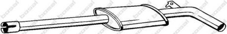 Резонатор Renault Megane II 02-08, Renault Scenic 03-08 Алюмінізована сталь BOSAL 278-911