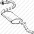 Глушник задній CITROEN Jumper 94-02 BOSAL 280-273 (фото 1)