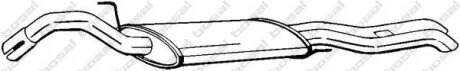 Задній. глушник,випускна сист. BOSAL 280-781
