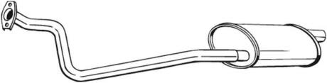 Передній глушник,випускна сист BOSAL 282-379