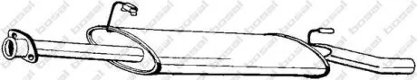 Глушитель средний (FORD TRANSIT 91-94) BOSAL 282-387
