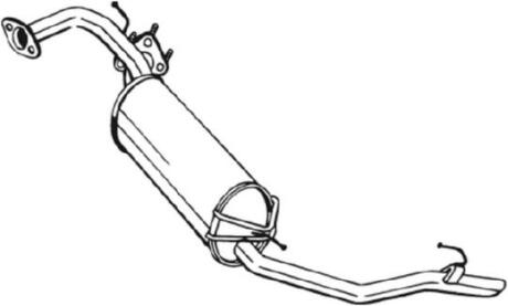 Задній. глушник,випускна сист. BOSAL 282-949