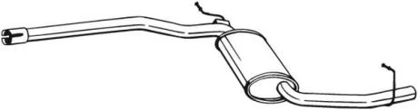 Центр. глушник,випускна сист. BOSAL 283-305