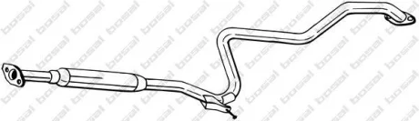 Резонатор Nissan Almera 95-00 Алюмінізована сталь BOSAL 283-341