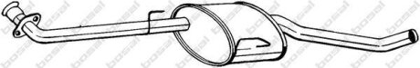 Резонатор Opel Omega B 94-99 BOSAL 283-757