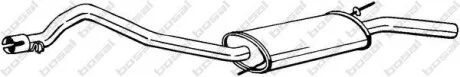 Задній. глушник,випускна сист. BOSAL 283-925