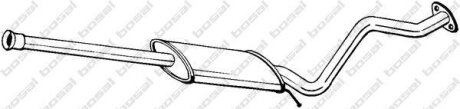 Резонатор Hyundai Getz 02-06 Алюмінізована сталь BOSAL 284-307