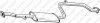 Глушник середня частина MITSUBISHI CARISMA (97-04) BOSAL 285-065 (фото 1)
