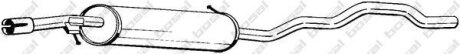 Резонатор Ford Galaxy 95-06, SEAT Alhambra 96-10, VW Sharan 95-10 Алюмінізована сталь BOSAL 285-327
