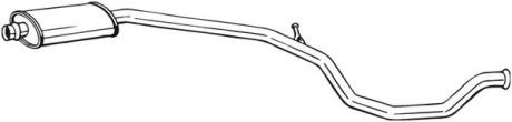 Резонатор Peugeot 206CC 00-03 Алюмінізована сталь BOSAL 285-603