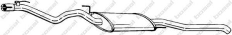 Глушник, алюм. сталь, задня частина VW VENTO 93-98 BOSAL 285-703